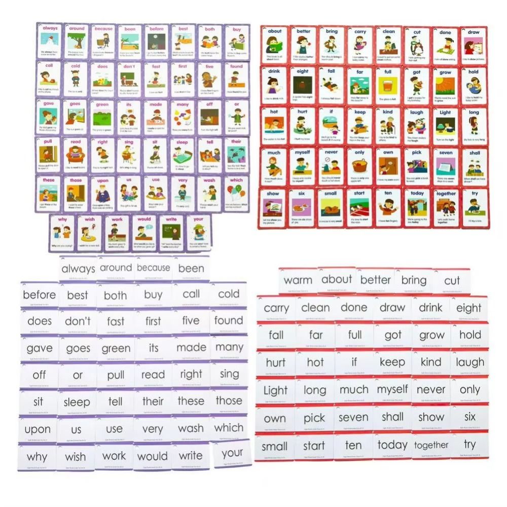 Paper Sight Word Flash Cards A - Sight Word Game reseña y precio