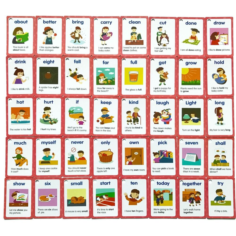 Paper Sight Word Flash Cards A - Sight Word Game reseña y precio