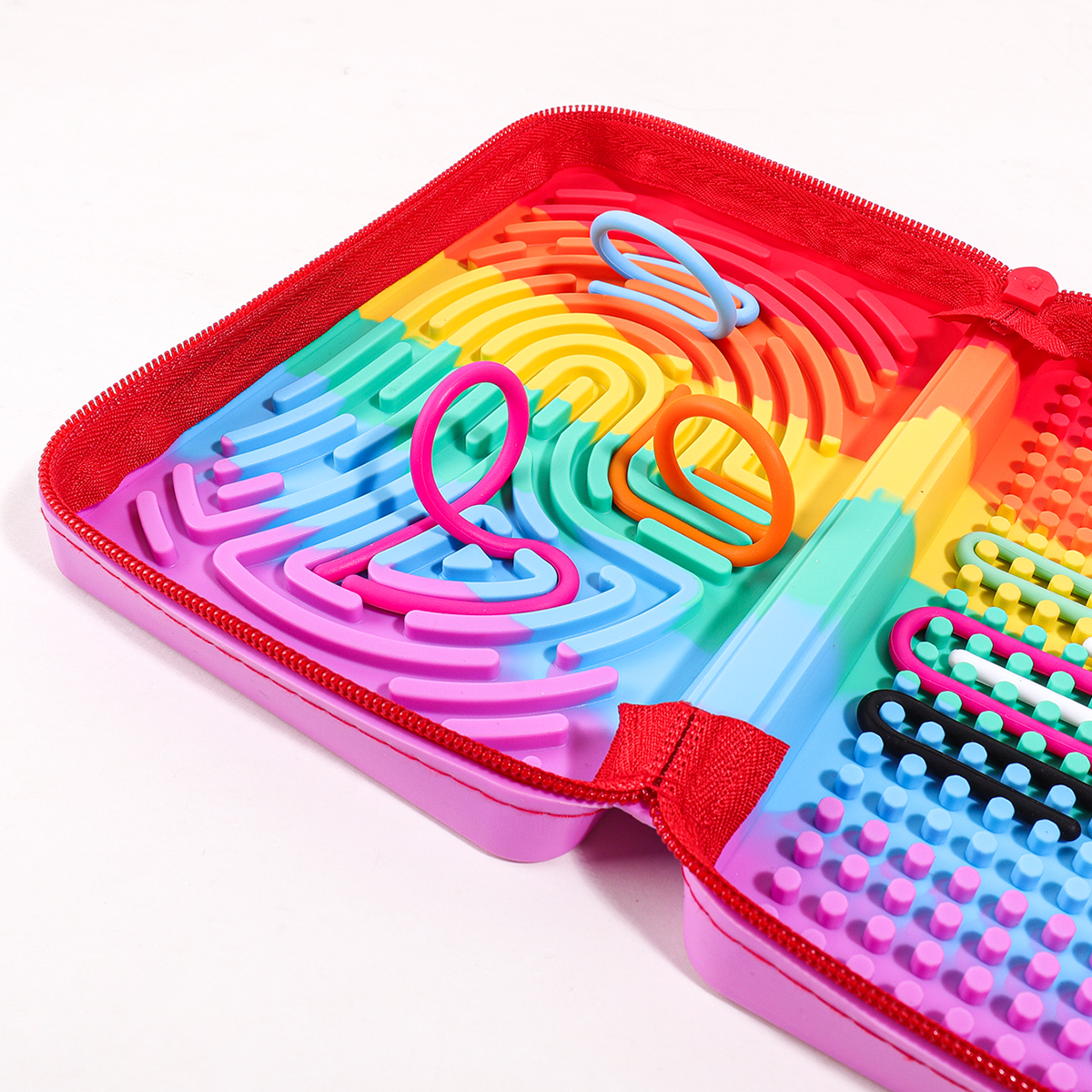 Silicone Rainbow Desk Statione - Kids Educational Resources reseña y precio