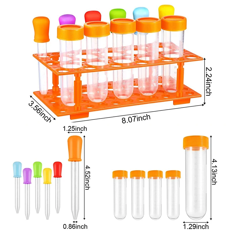 Kids Plastic Test Tubes Droppe - Kids Education Youtube reseña y precio