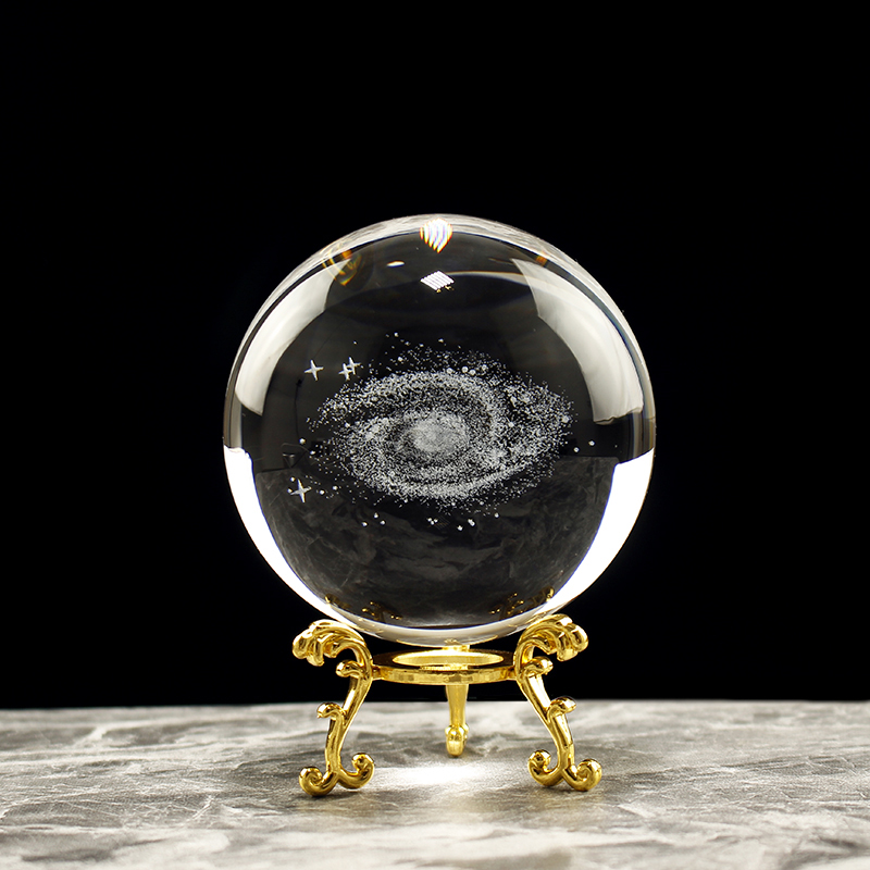 80mm Milky Way Galaxy Crystal  - Solar System Model reseña y precio