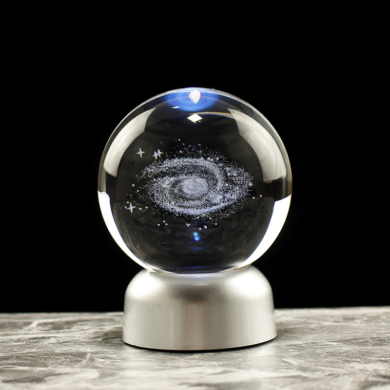 80mm Milky Way Galaxy Crystal  - Solar System Model reseña y precio