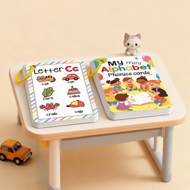 Enhance Color Animal Alphabet  - Flash Card Alphabet reseña y precio