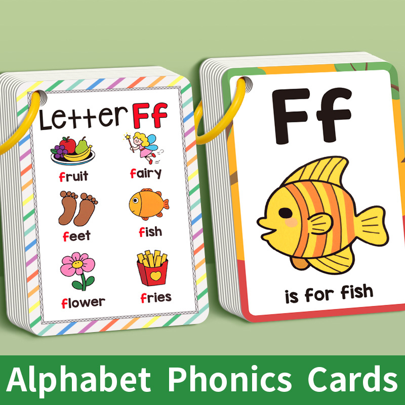 Enhance Color Animal Alphabet  - Flash Card Alphabet reseña y precio