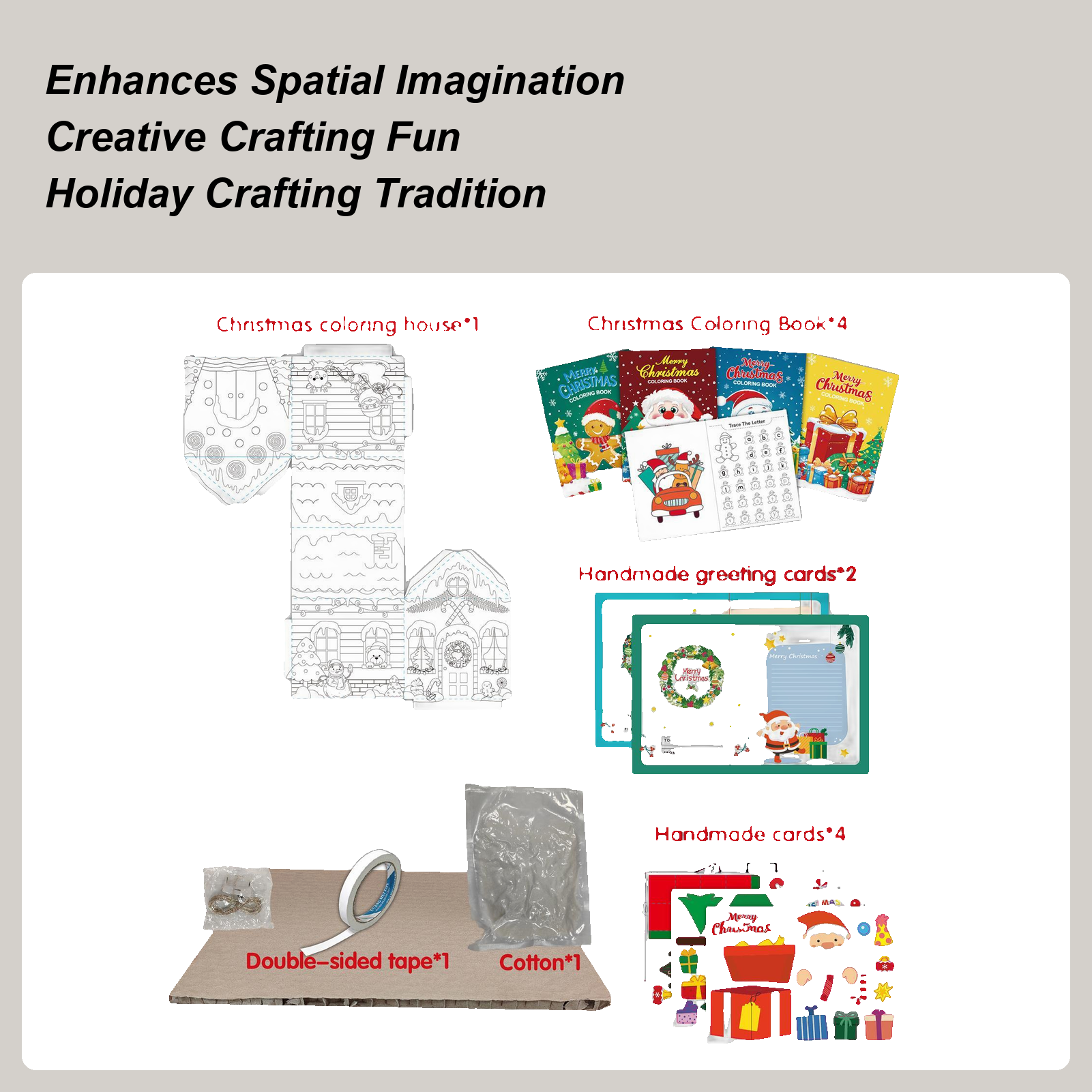 Christmas Craft Kits Education - Kids Education Planner reseña y precio