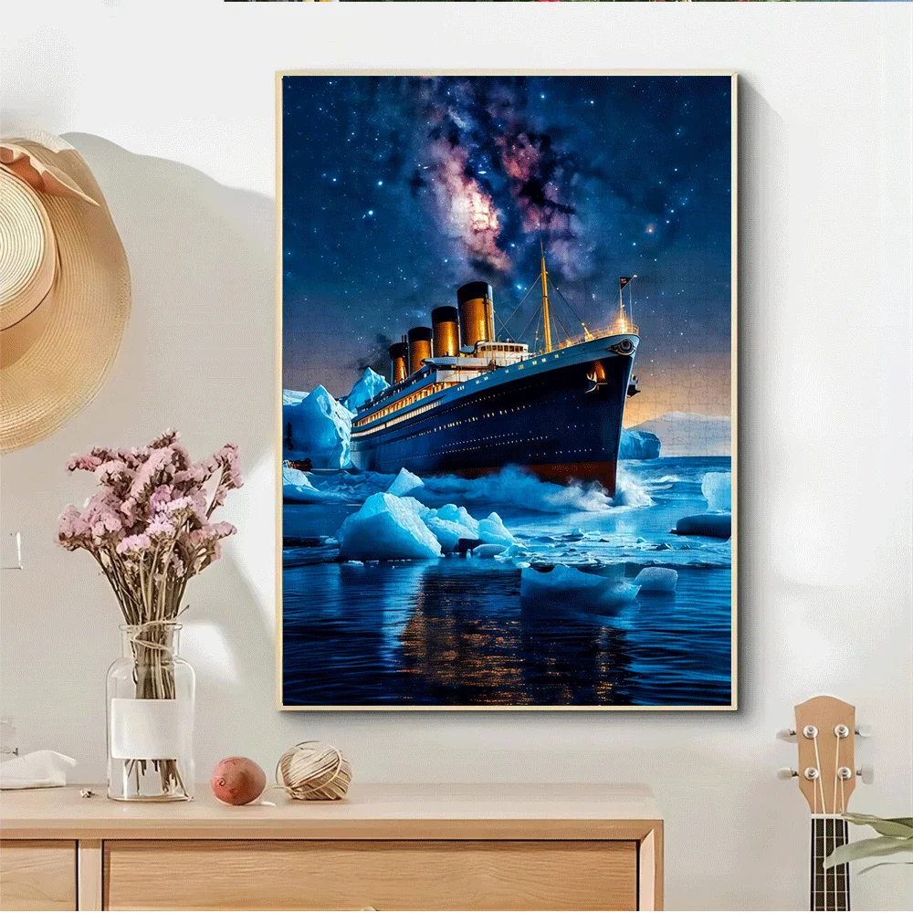 1000pcs Large Titanic Ship & I - Brain Teaser Cube reseña y precio