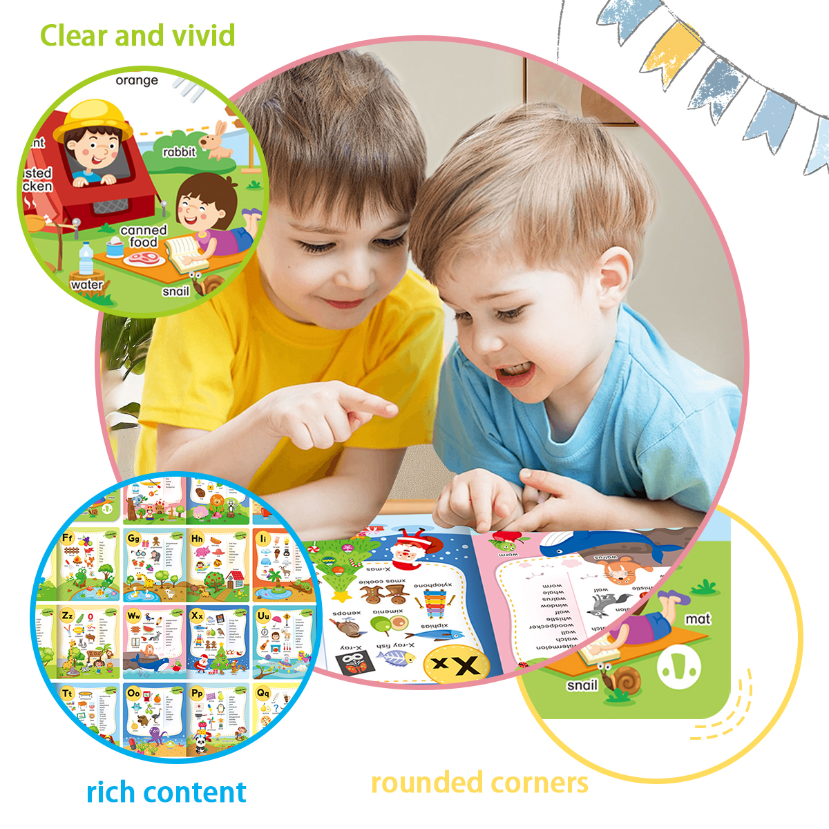 First ABC Alphabet Book for Ki - Abc Kids Early Education reseña y precio