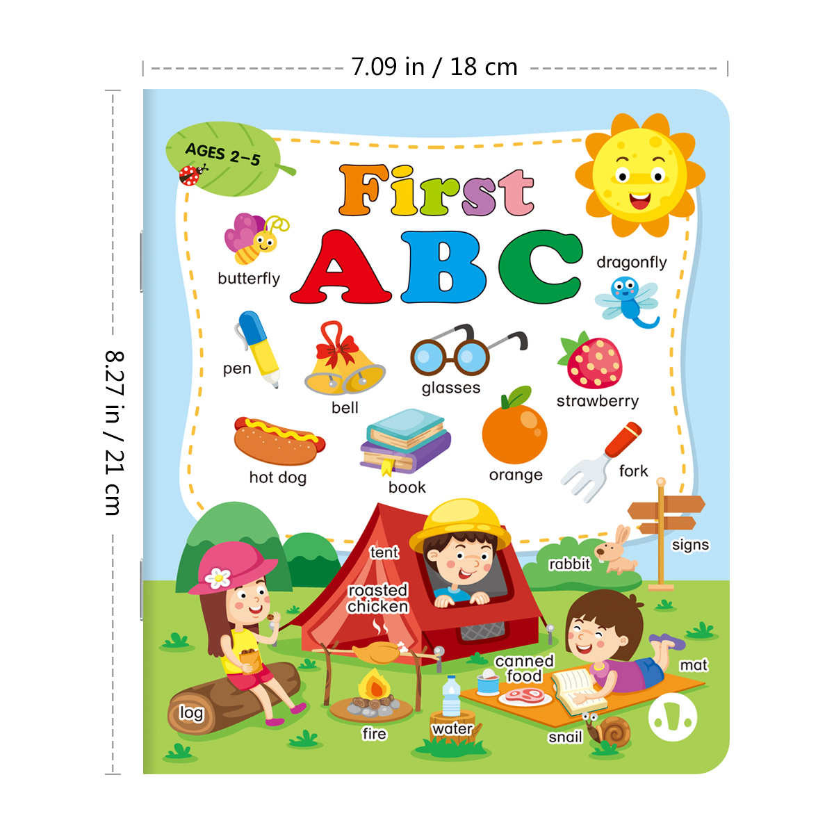 First ABC Alphabet Book for Ki - Abc Kids Early Education reseña y precio