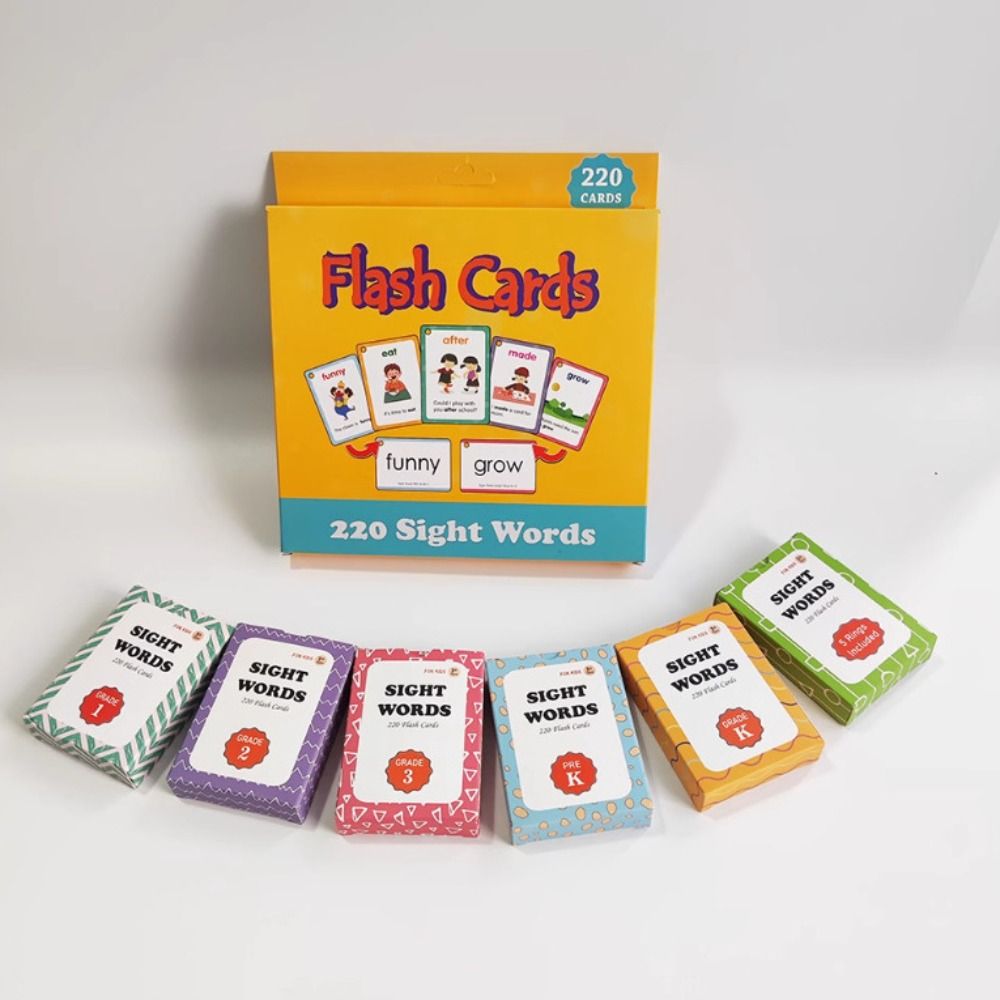 Paper Sight Word Flash Cards W - Sight Word Game reseña y precio