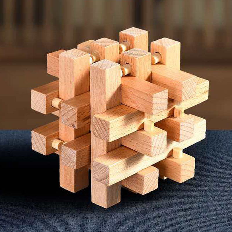 Luban Lock Eighteen LuoHan Woo - Brain Teaser Cube reseña y precio
