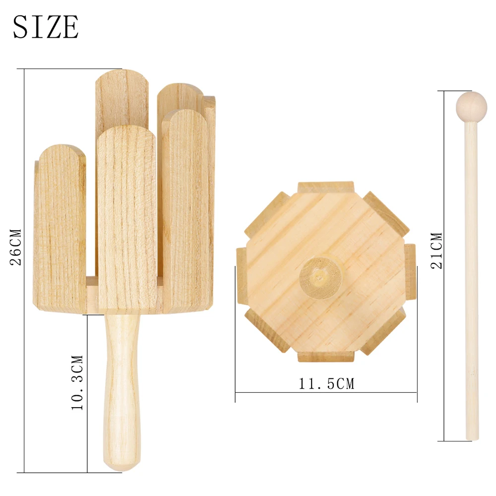 Orff  Wooden Eight-Tone Multi- - Kids Education Youtube reseña y precio