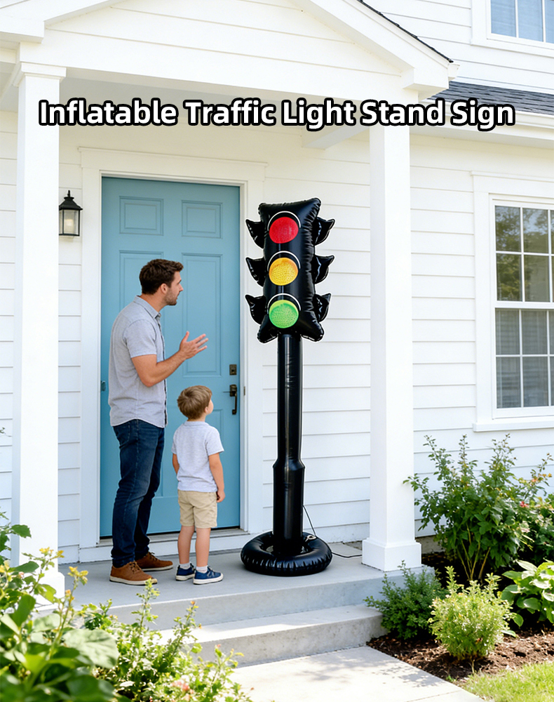 Inflatable Traffic Light Early - Kids Early Education Photos reseña y precio