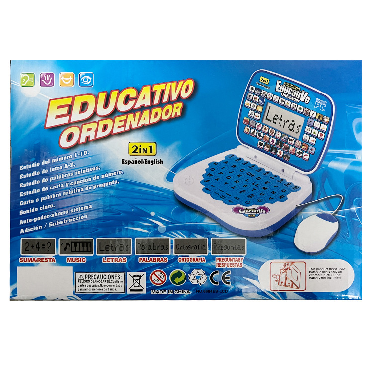 Cartoon Multifunctional Comput - Kids Educational Computer reseña y precio