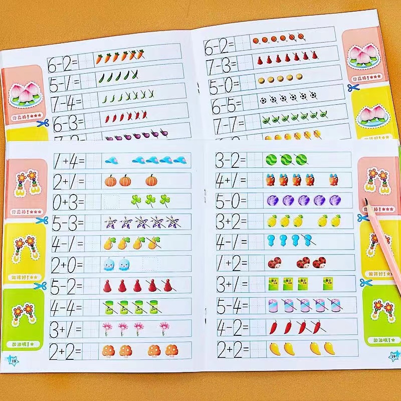 35 Pages Kids Learning Math Ea - Kids Education Questions reseña y precio