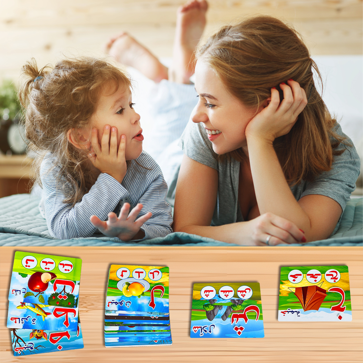 28Pcs Double Sided Arabic Alph - Flash Card Alphabet reseña y precio