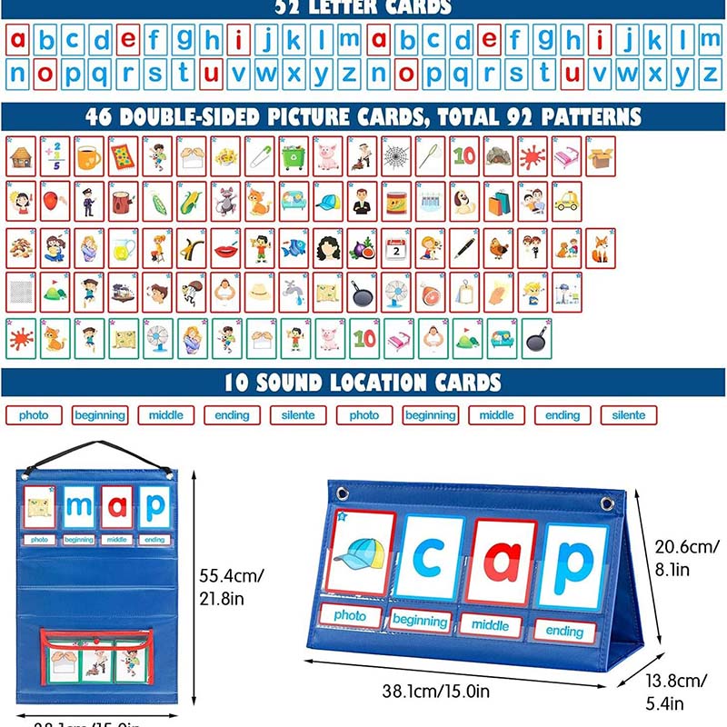 Kid Visual Schedule Hanging Vi - Kids Education Planner reseña y precio