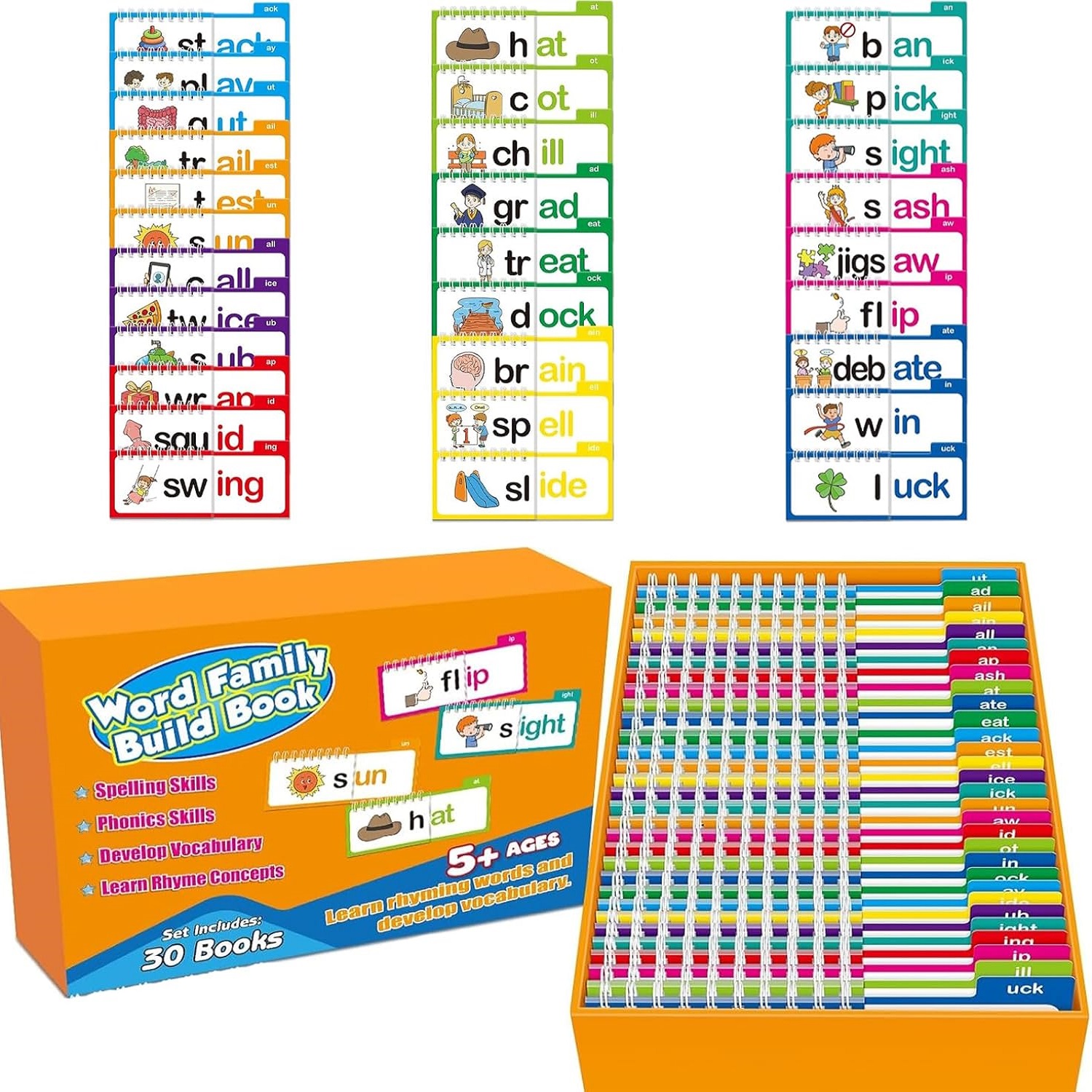 Word Families ABC Vocabulary F - Sight Word Game reseña y precio