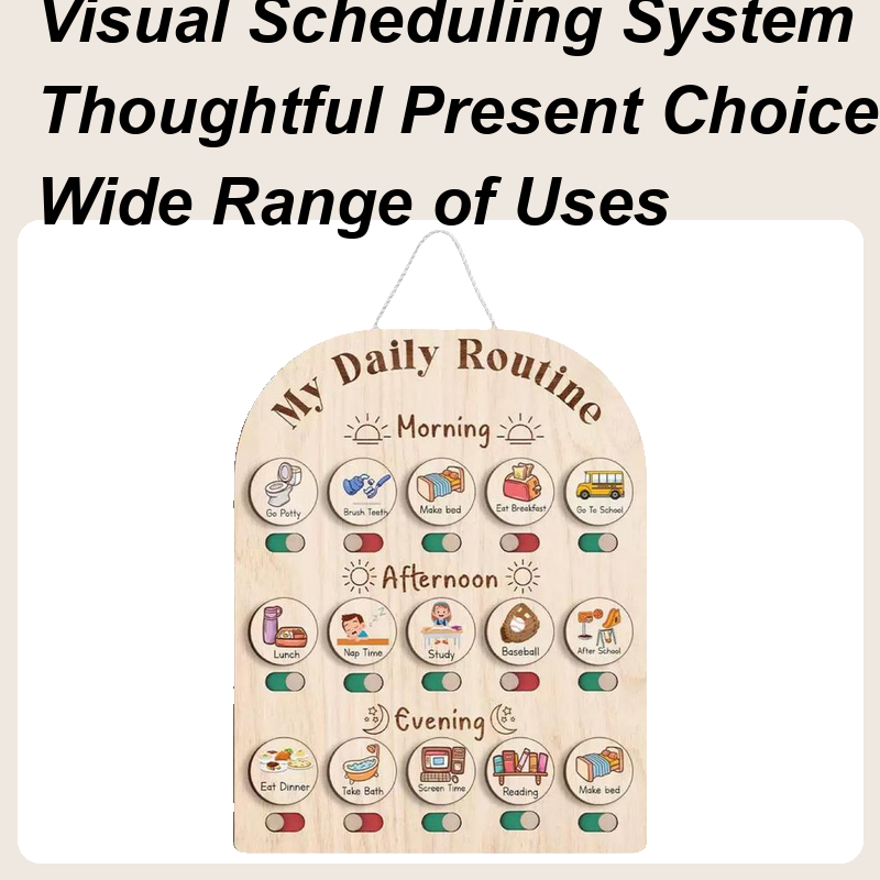Kids Daily Routine Chart Morni - Kids Education Planner reseña y precio