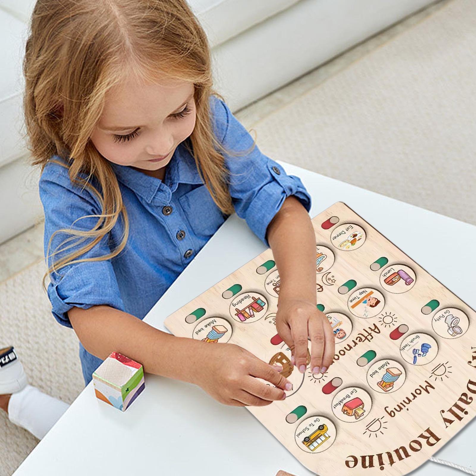 Routine Chart for Kids Morning - Kids Education Planner reseña y precio