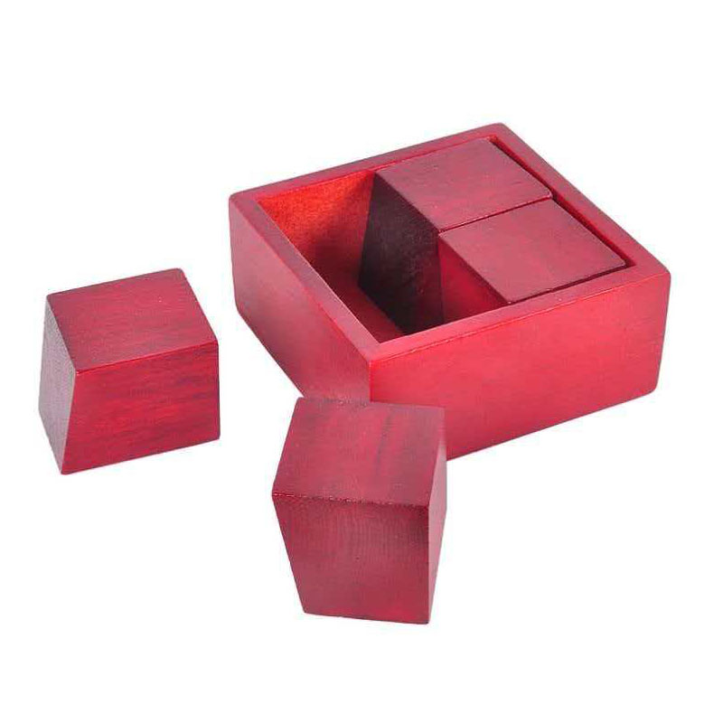 Impossible Wooden Brain Teaser - Brain Teaser Cube reseña y precio