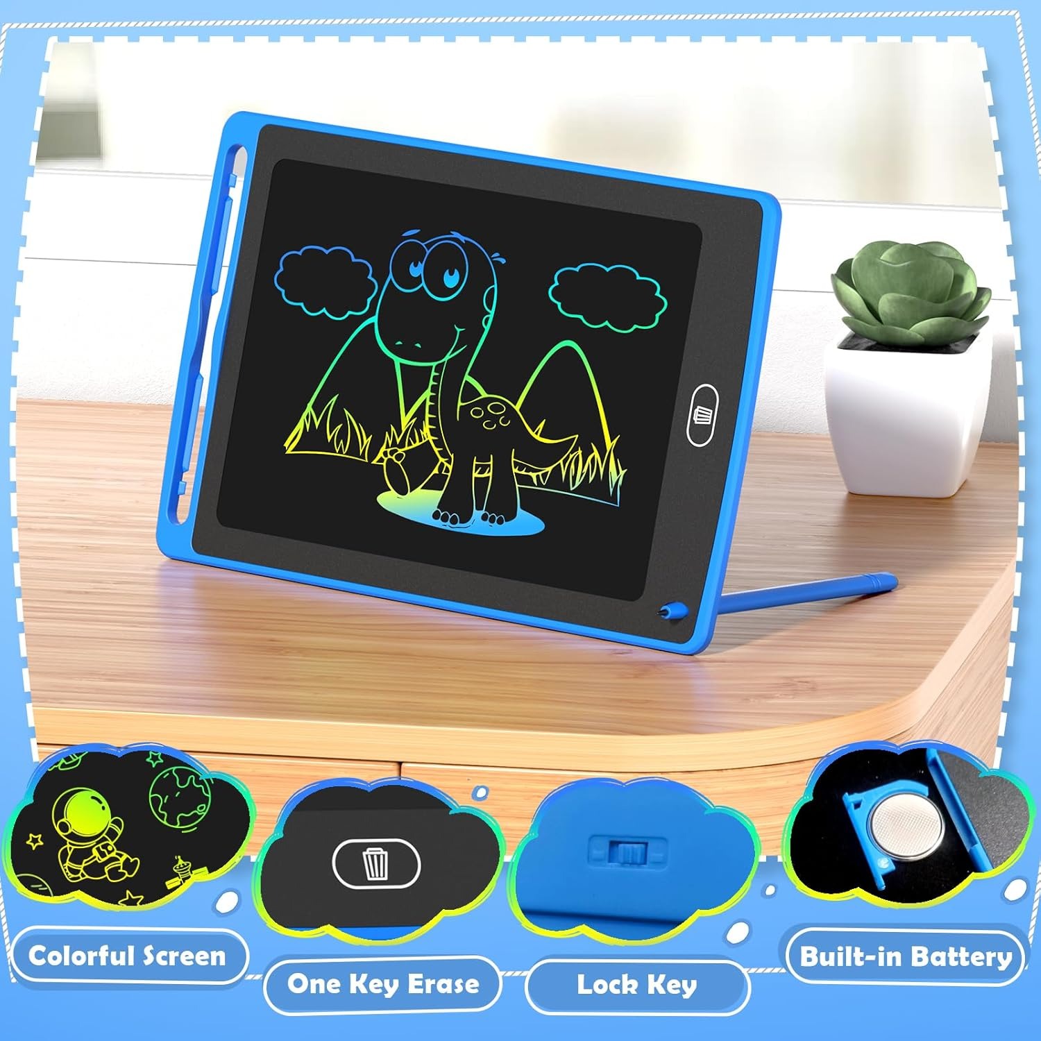 Pack LCD Writing Tablet for Ki - Kids Educational Resources reseña y precio