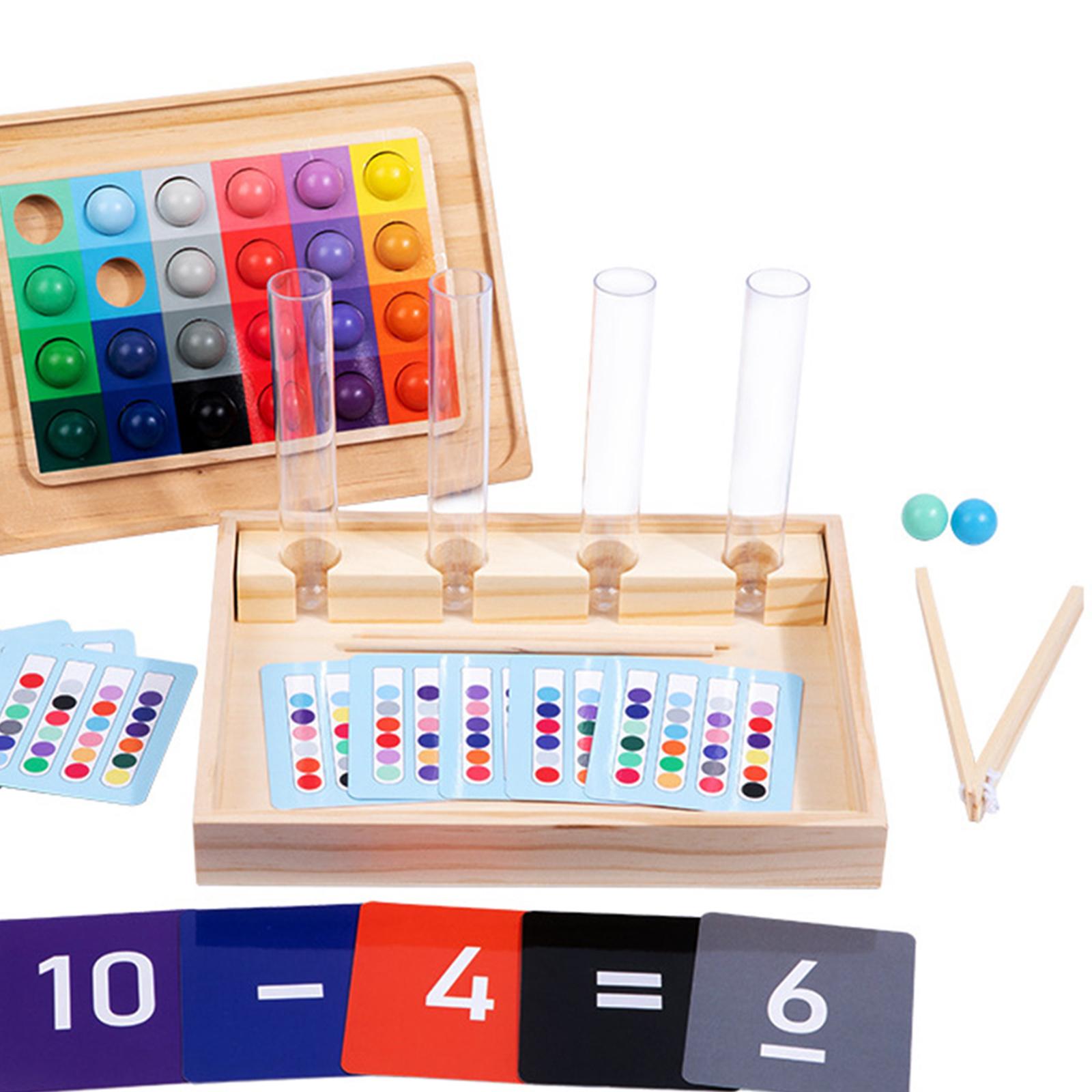 Clip Beads Test Tube Toys Educ - Kids Education Youtube reseña y precio