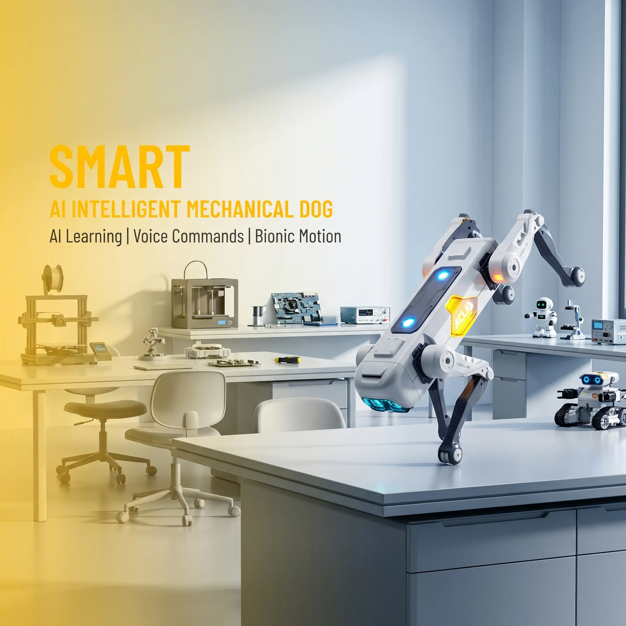 AI Smart Robot Dog, Voice & AP - Kids Educational Resources reseña y precio