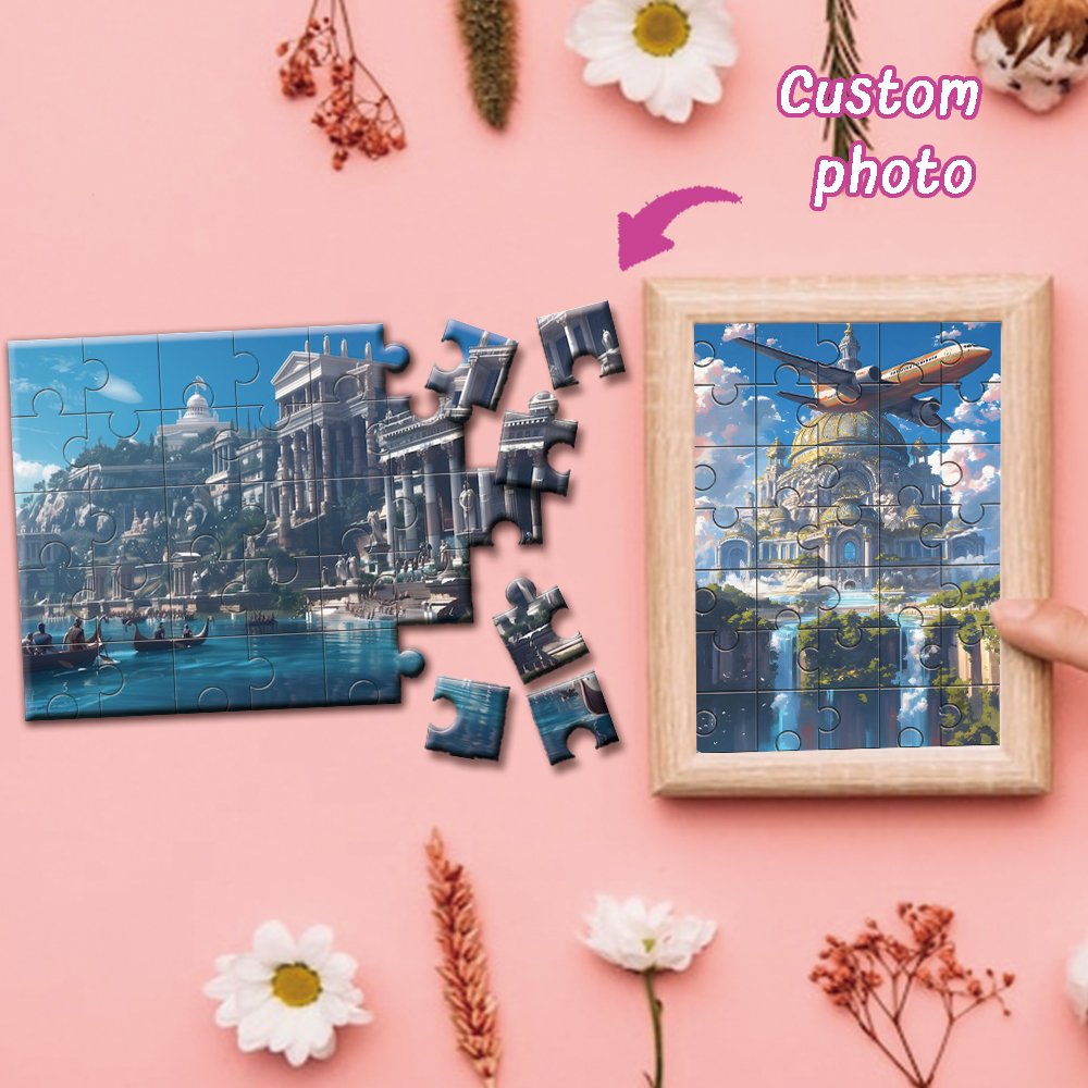 Personalized Custom Photo Jigs - Kids Early Education Photos reseña y precio