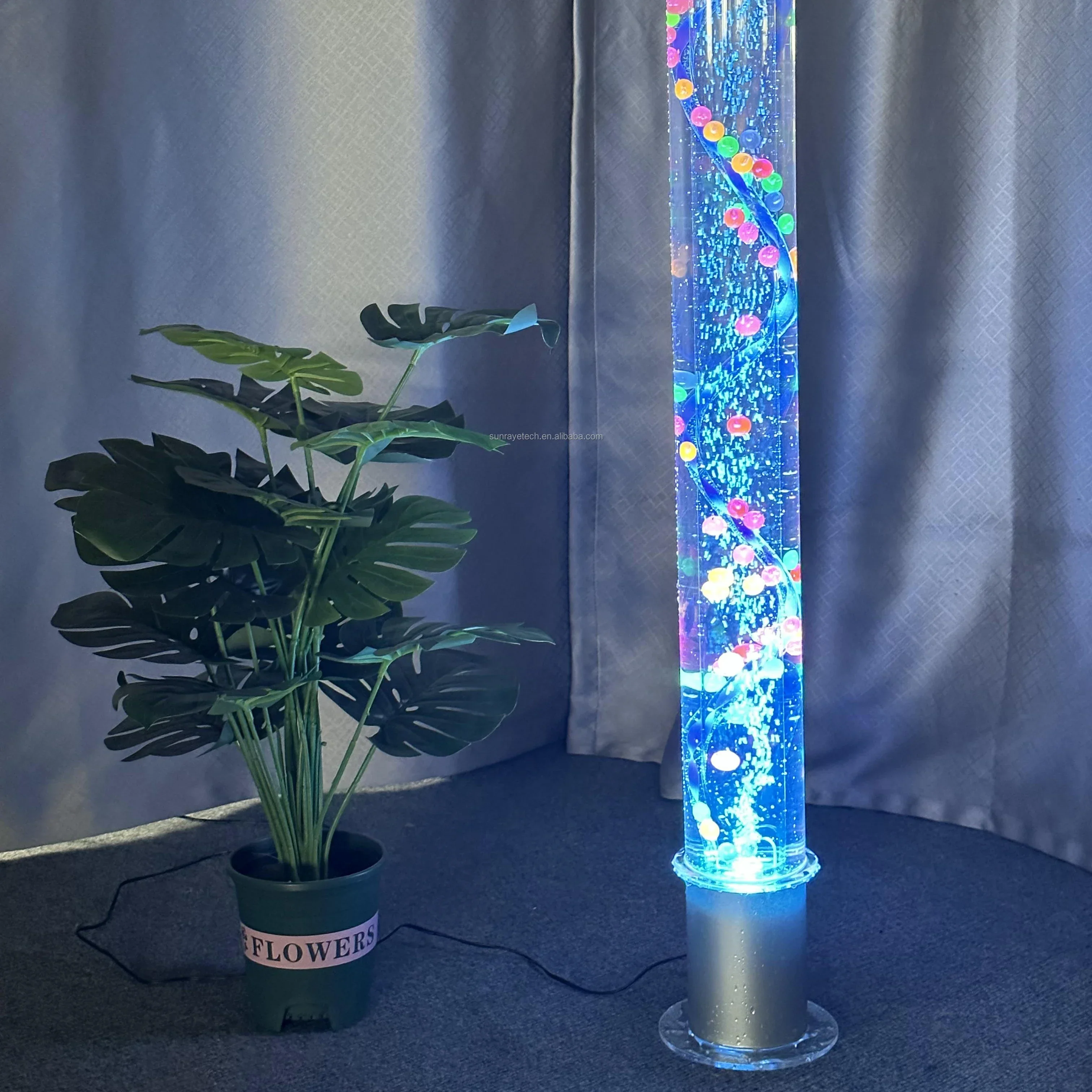 Floor Standing  Bubble Tube Cy - Kids Education Youtube reseña y precio