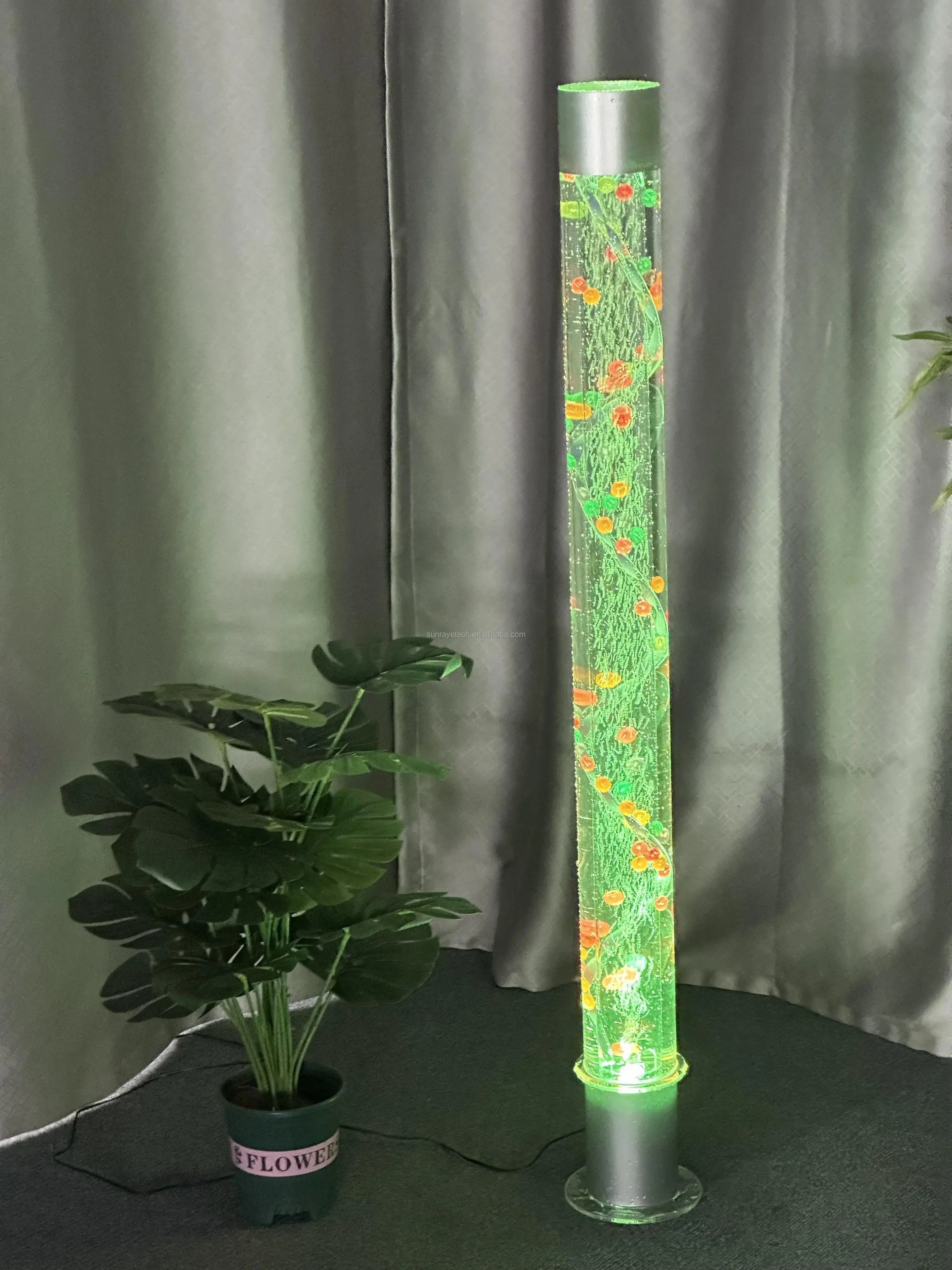 Floor Standing  Bubble Tube Cy - Kids Education Youtube reseña y precio