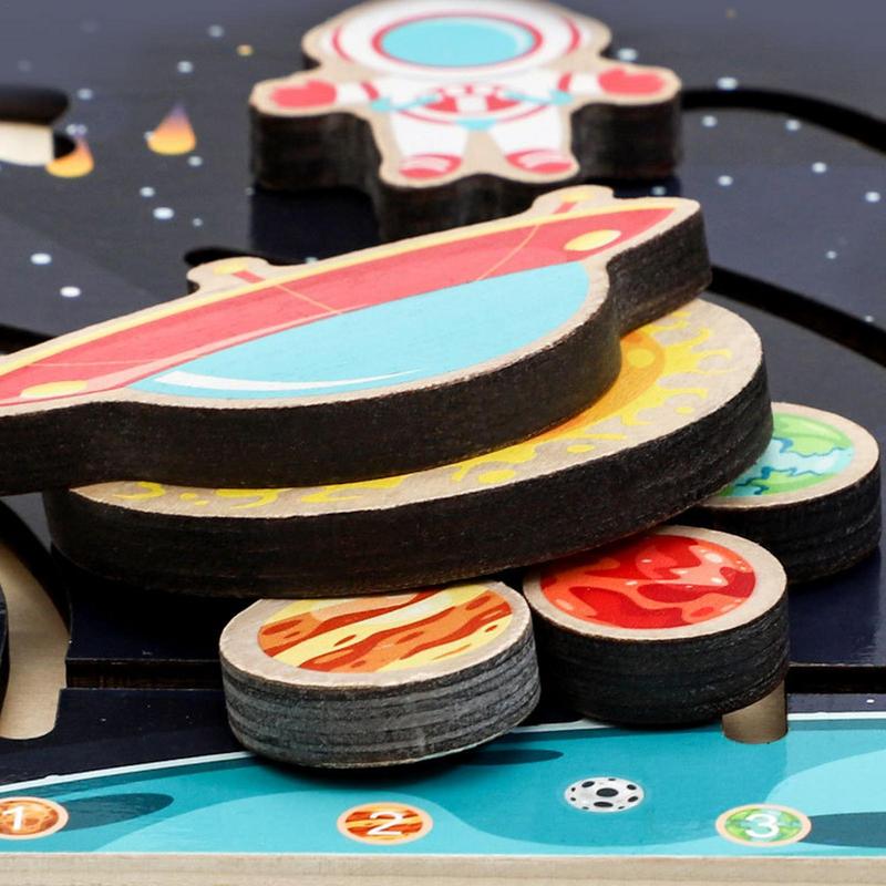 Solar System Model Board Woode - Solar System Model reseña y precio