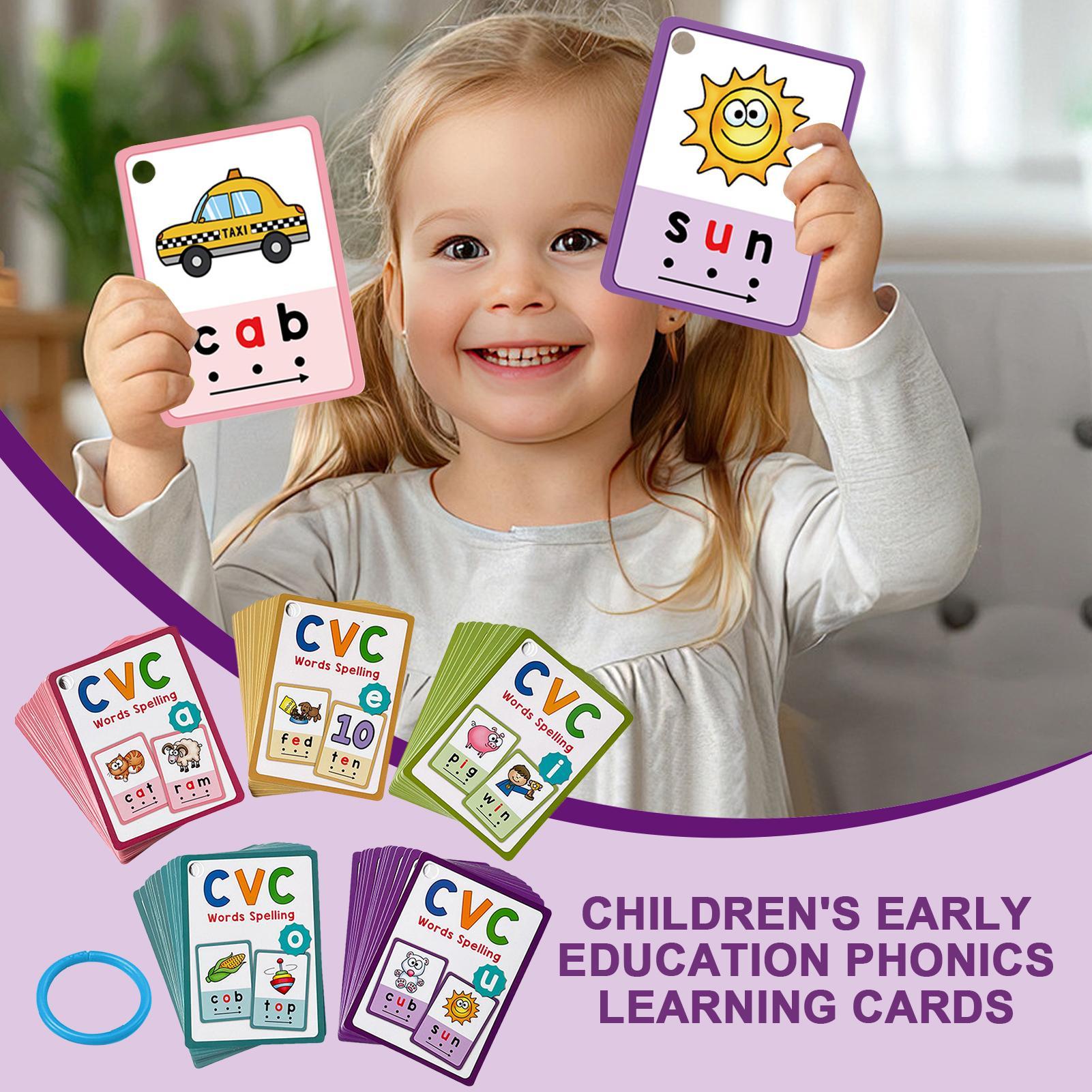 Phonics Flash Cards 70 Pieces  - Sight Word Game reseña y precio