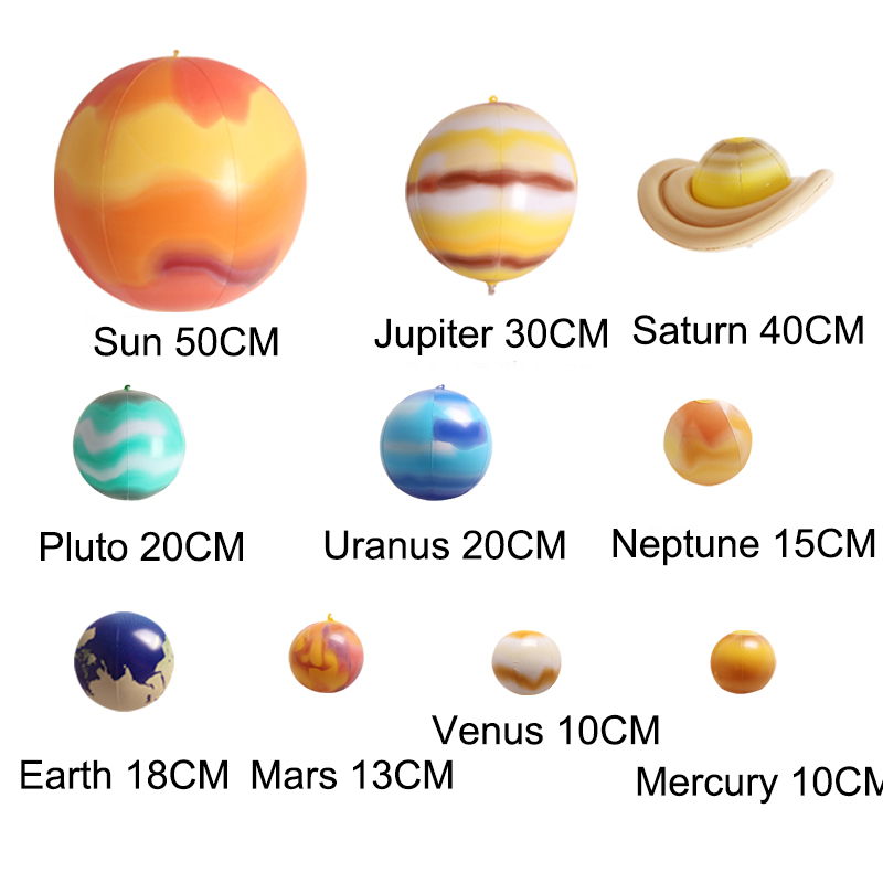 10Pcs/Set Solar Galaxy Teachin - Solar System Model reseña y precio