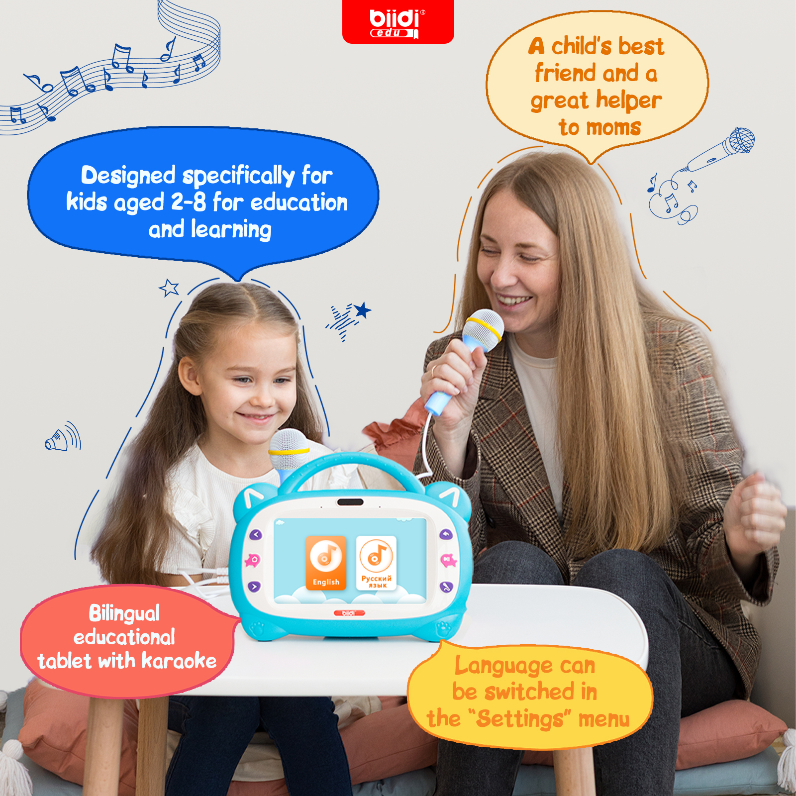 Russian Kazakh English Karaoke - Abc Kids Early Education reseña y precio