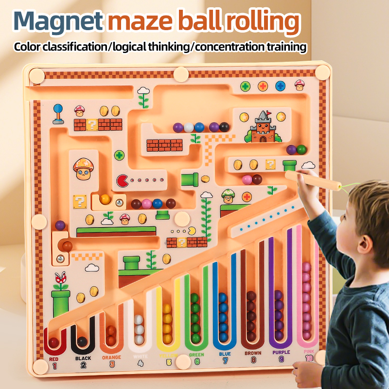 A Magnetic Maze Advanced Puzzl - Brain Teaser Cube reseña y precio