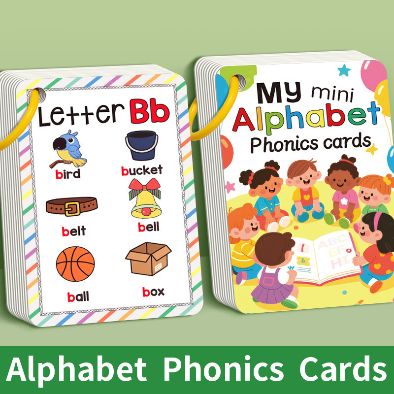 27Pcs/set Learning Card Cartoo - Flash Card Alphabet reseña y precio